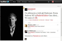 Alexi Lalas sul nostro twitter: “Un abbraccio a tutti gli Padovani. Forza Padova!”