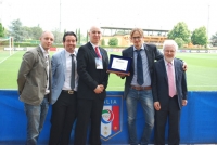 Padova sbarca a Coverciano: premio nazionale consegnato a “Biancoscudo”