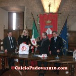 La presidenza del Padova incontra il comune di Gubbio in Municipio
